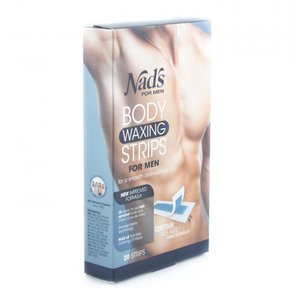 För killen som rakar bröstet Man vax strips