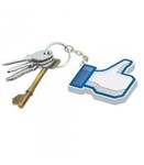Facebook Like nyckelring